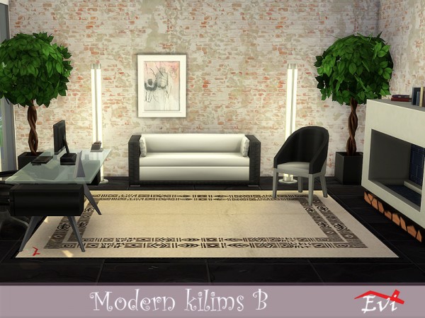  The Sims Resource: Modern Kilims B by evi