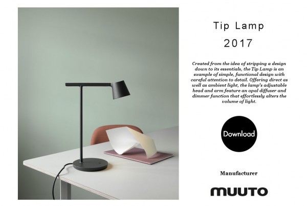 Meinkatz Creations: Tip Lamp by Muuto