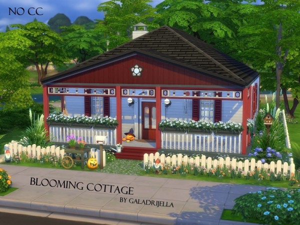  The Sims Resource: Blooming Cottage by galadrijella