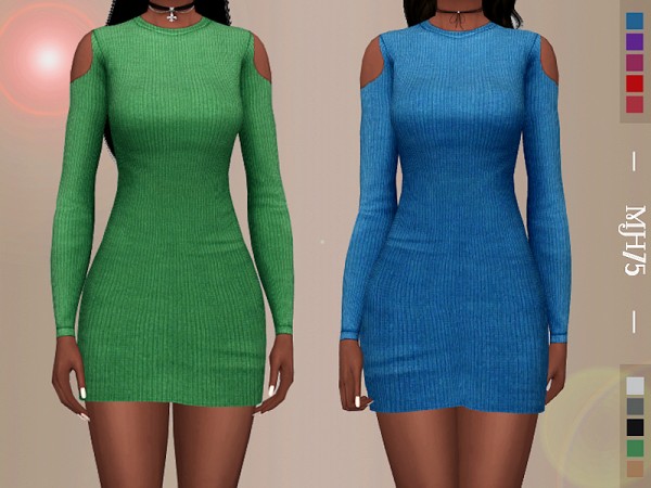  The Sims Resource: Stand Out Dress by Margeh 75