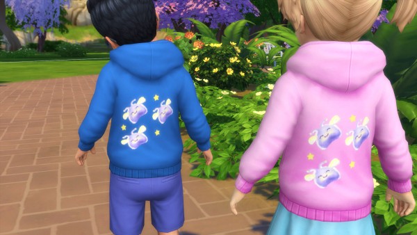  Mod The Sims: Sweet Glow Slimes Sweatshirts by Snowhaze