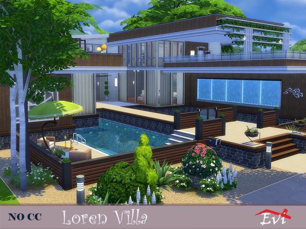  The Sims Resource: Loren Villa by evi