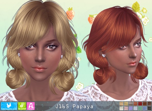  NewSea: J165 Papaya donation hairstyle