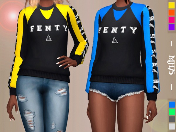  The Sims Resource: Fenty Top by Margeh 75