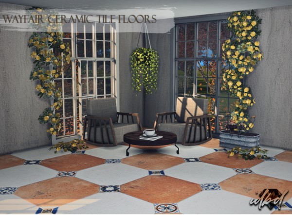  Sims 4 Designs: Wayfair Ceramic Tile Floors