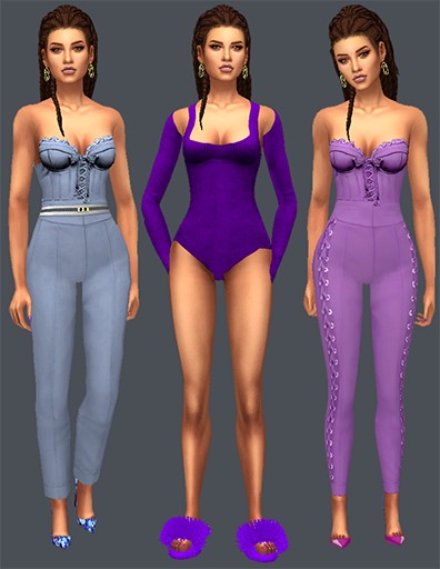  Dreaming 4 Sims: Jumpsuit, Bodysuit and BodyTee