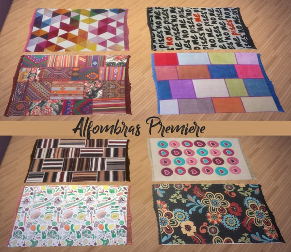  PQSims4: Alfombras Premiere rugs