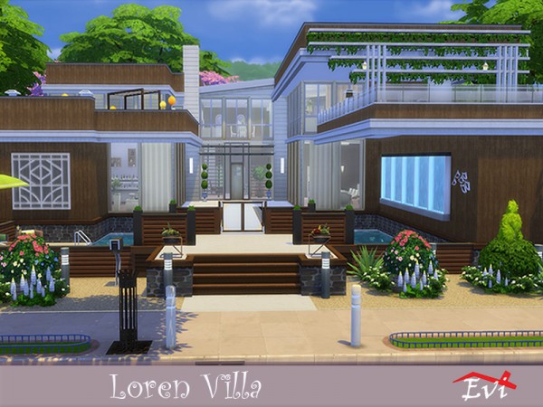  The Sims Resource: Loren Villa by evi