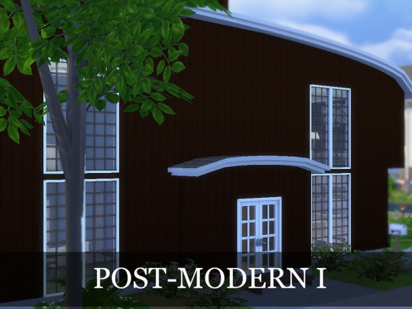  The Sims Resource: Post modern 1 house by Merci