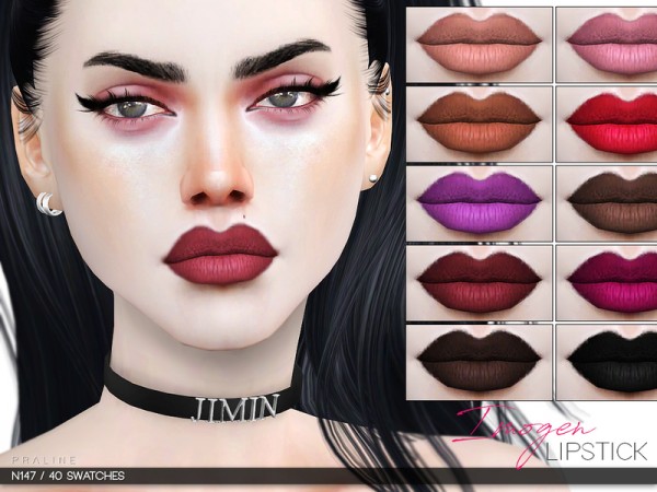  The Sims Resource: Imogen Lipstick N147 by Pralinesims