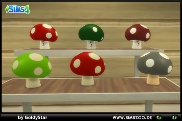  Blackys Sims 4 Zoo: GS80 Mushroom by GoldyStar