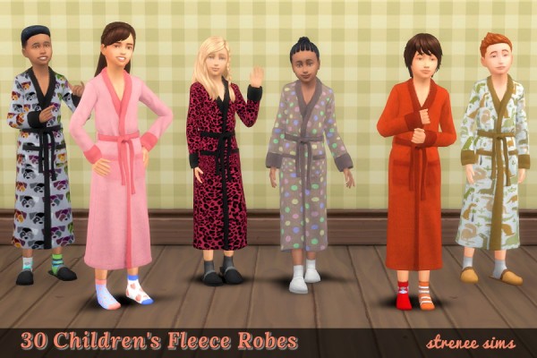 Strenee sims: Family Robes   30 for the Kids