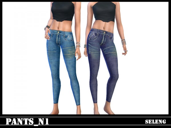  The Sims Resource: Pants N1 by Seleng