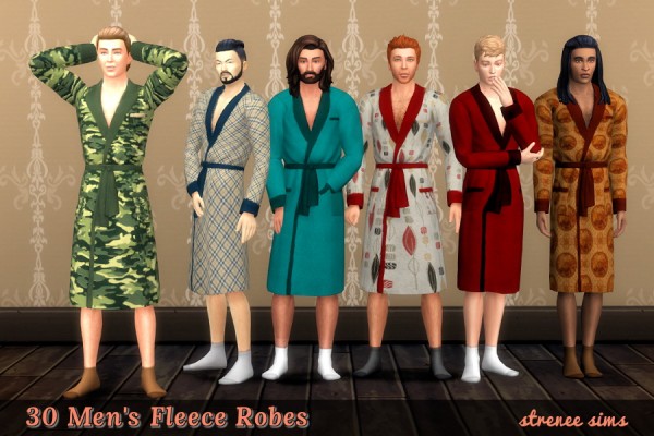  Strenee sims: Family Robes   30 for the men