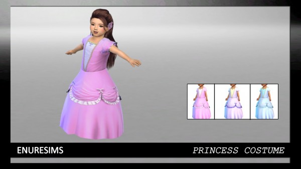  Enure Sims: Toddler princess costume