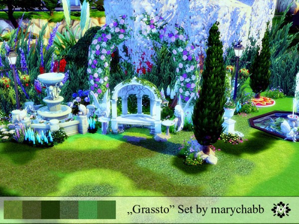  The Sims Resource: Grassto   Set Terrain by marychabb