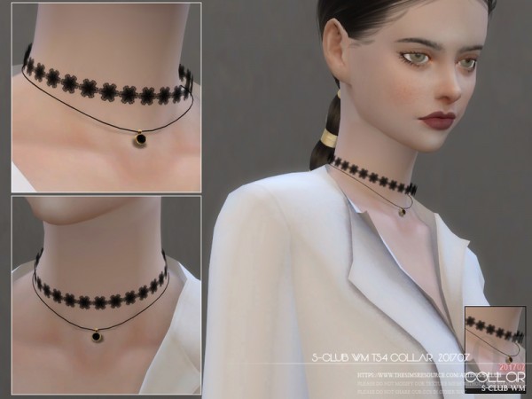  The Sims Resource: Collar F 201707 by S Club