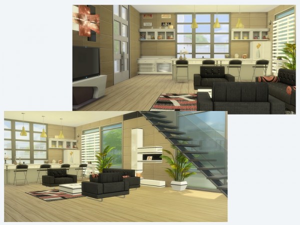  The Sims Resource: Penthouse Citywalk by yvonnee