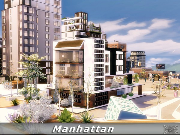  The Sims Resource: Manhattan house by Danuta720