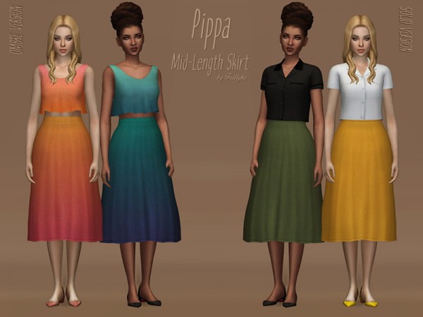  Trillyke: Pippa Mid Lenght Skirt