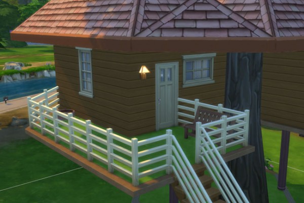  Blackys Sims 4 Zoo: Tree house Starter by mammut