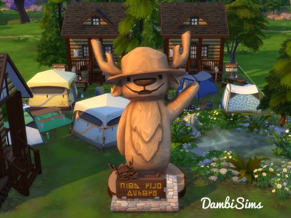  The Sims Resource: Bungalow Camping by dambisims