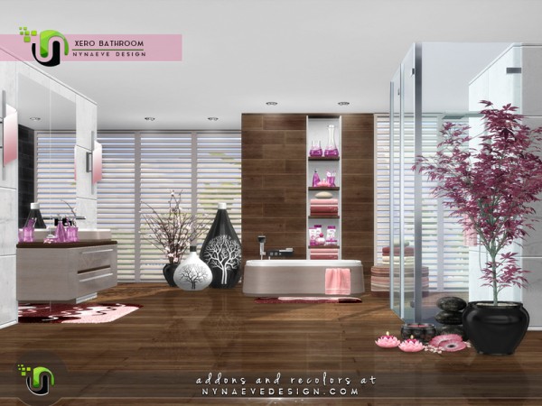  The Sims Resource: Xero Bathroom by NynaeveDesign