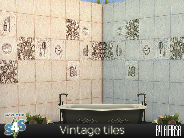  Aifirsa Sims: Vintage tiles
