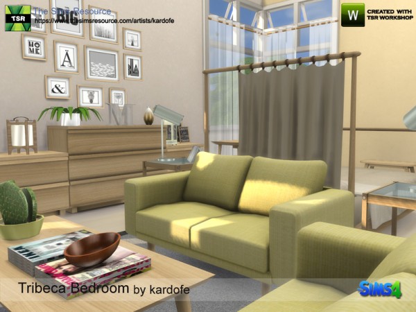  The Sims Resource: Tribeca Bedroom by kardofe