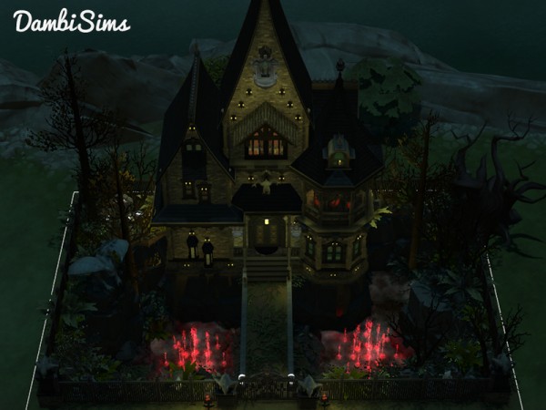  The Sims Resource: Vampire Mansion by dambsims