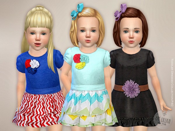 The Sims Resource: Toddler Dresses Collection P40 by lillka