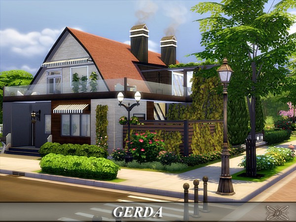  The Sims Resource: Gerda house by Danuta720