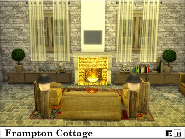  The Sims Resource: Frampton Cottage by Pinkfizzzzz