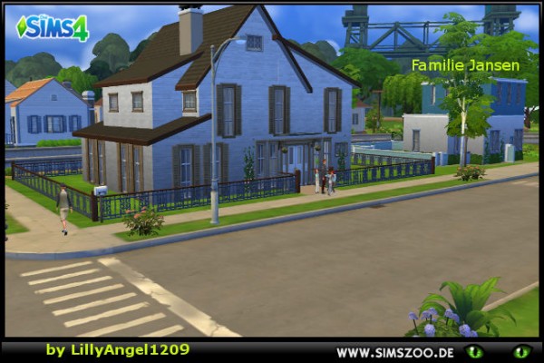  Blackys Sims 4 Zoo: Familie Jansen house by LillyAngel1209