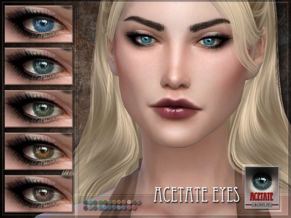  The Sims Resource: Acetate Eyes by Remus Sirion