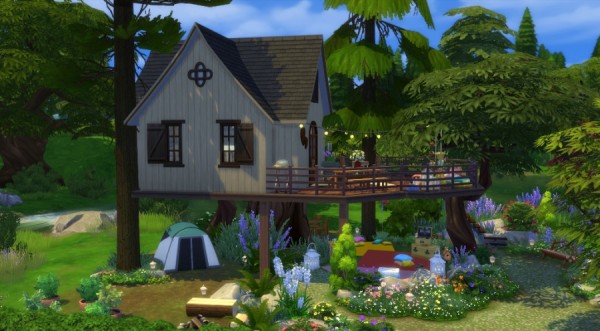  Sims Artists: Weekend house