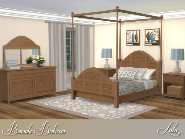  The Sims Resource: Bemuda Bedroom by Lulu265