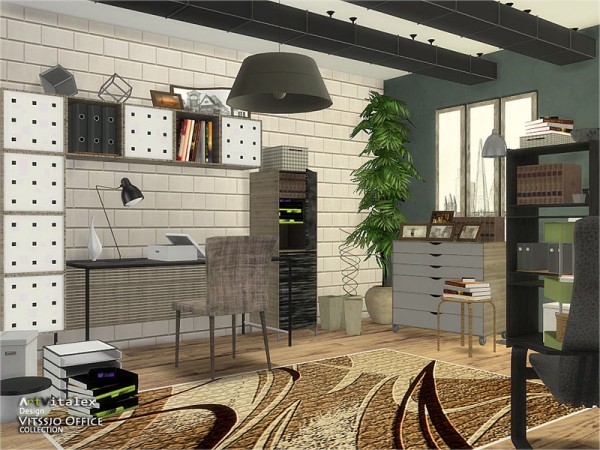  The Sims Resource: Vitssjo Office by ArtVitalex