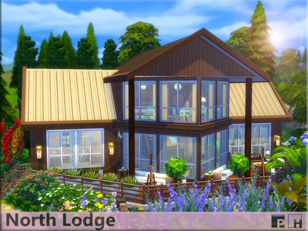  The Sims Resource: North Lodge   No CC! by Pinkfizzzzz