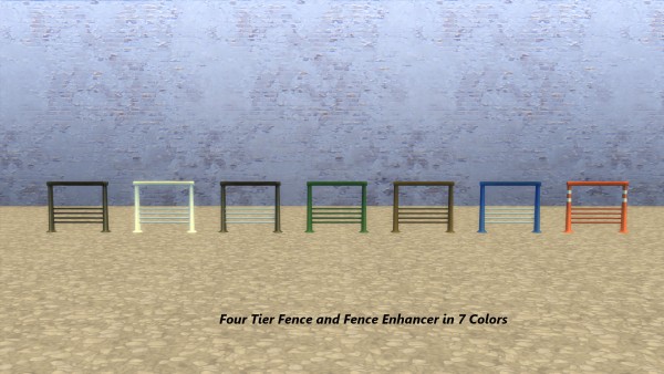  Mod The Sims: Airy Metal Fencing by Snowhaze