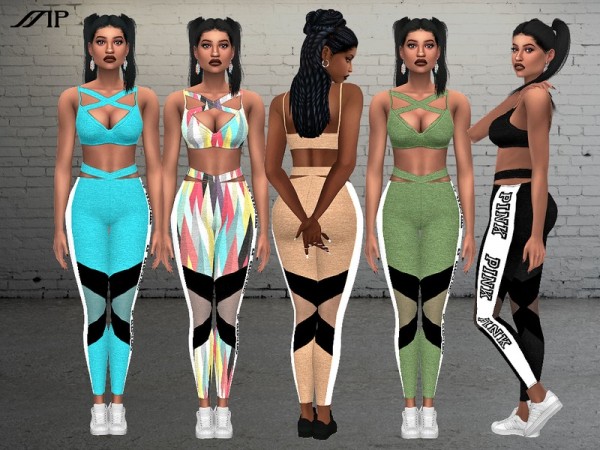  The Sims Resource: Electra Sport Outfit by MartyP