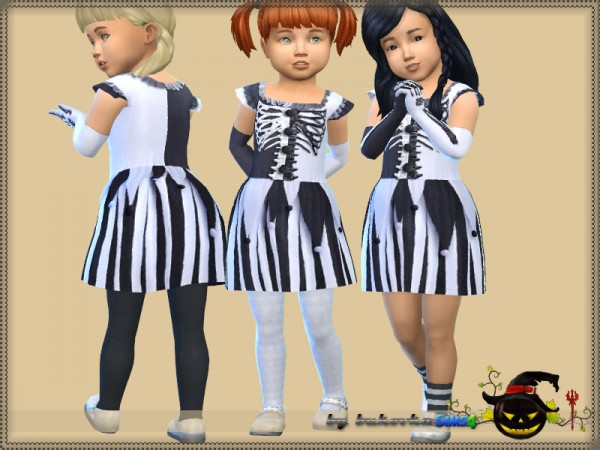 The Sims Resource: Dress Skeleton by bukovka