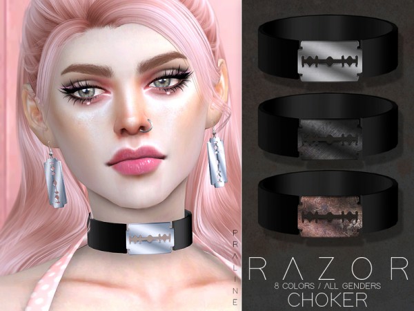  The Sims Resource: Razor Accessory Kit by Pralinesims