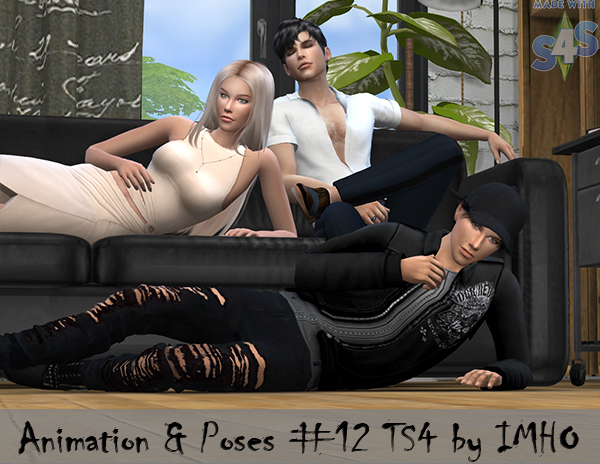  IMHO Sims 4: Animation and Poses 12