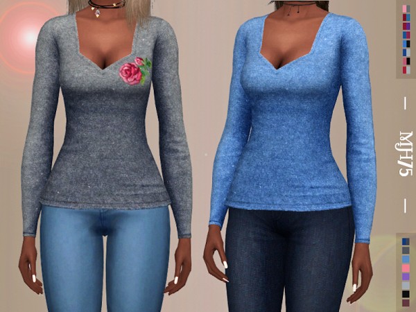  The Sims Resource: Merona Tops by Margeh 75