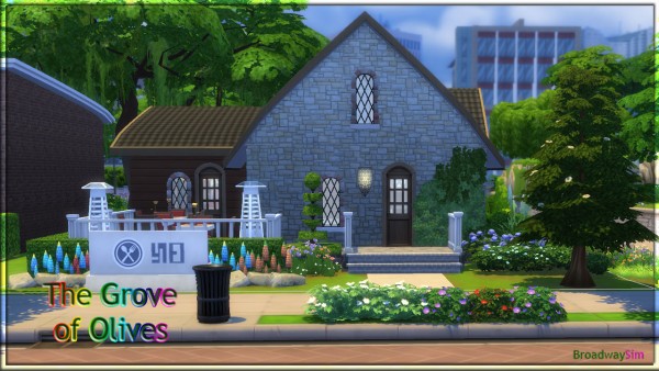 Mod The Sims: The Grove of Olives   No CC by BroadwaySim