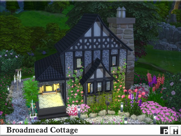  The Sims Resource: Broadmead Cottage by Pinkfizzzzz