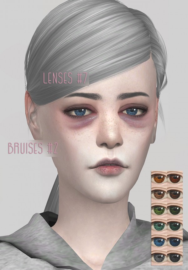 sims 4 cc bruises