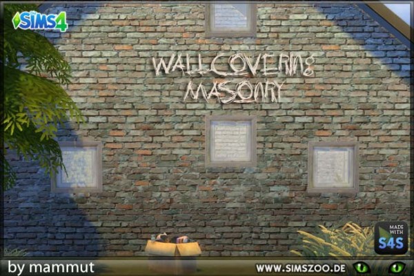  Blackys Sims 4 Zoo: Old Bricks 2 by mammut