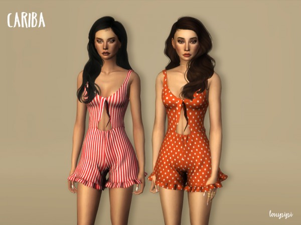  The Sims Resource: Cariba Playsuit by Laupipi